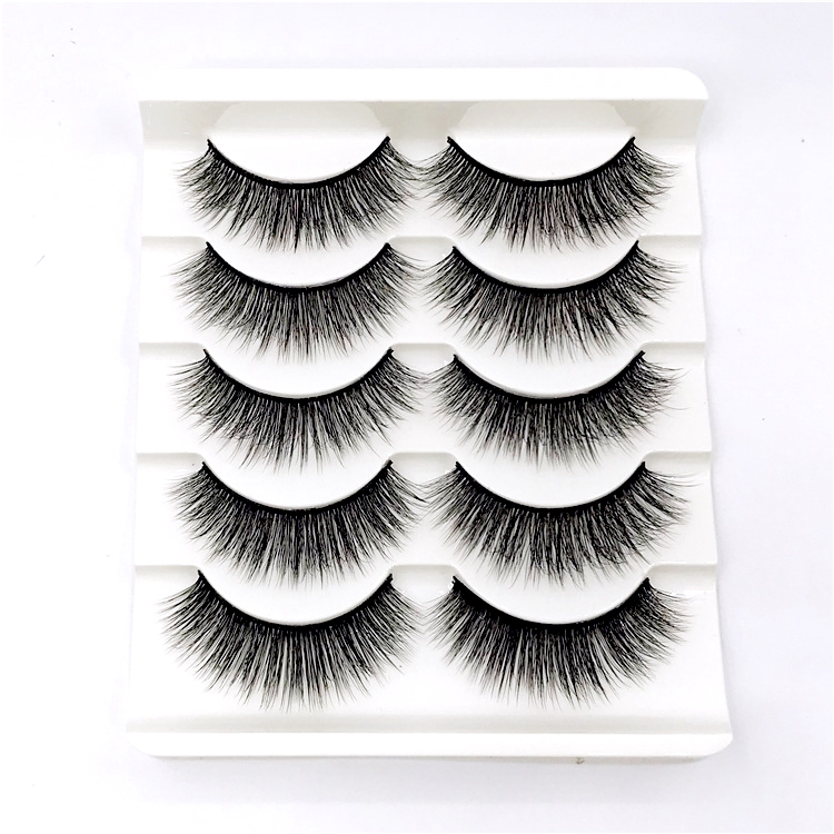 New 5 /8/9 pairs natural false eyelashes fake lashes long makeup 3d mink lashes eyelash extension mink eyelashes for beauty 03