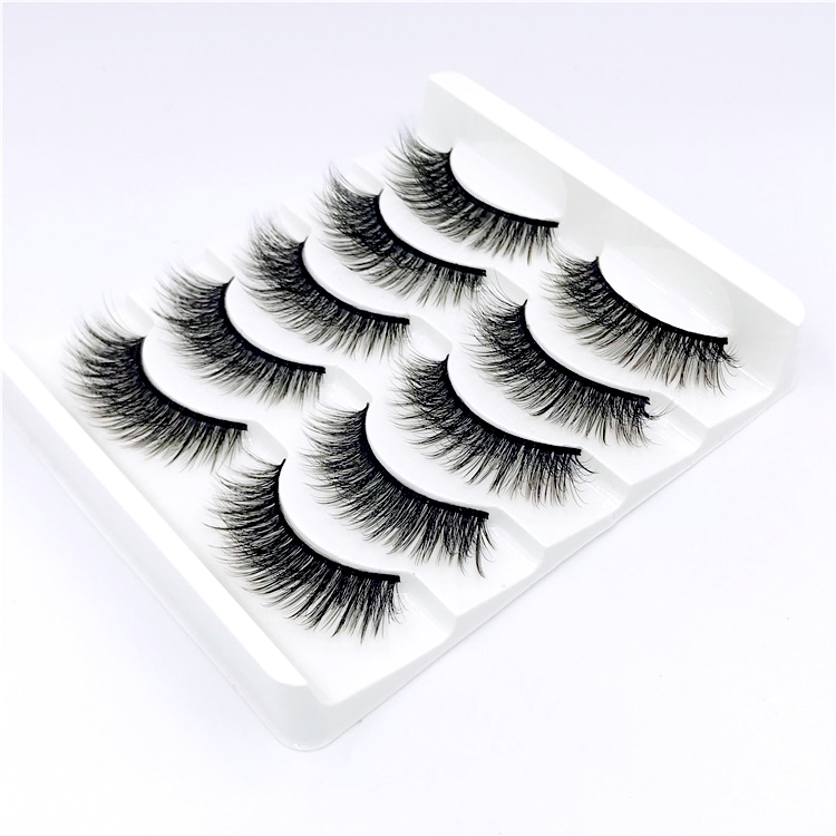 New 5 /8/9 pairs natural false eyelashes fake lashes long makeup 3d mink lashes eyelash extension mink eyelashes for beauty 03