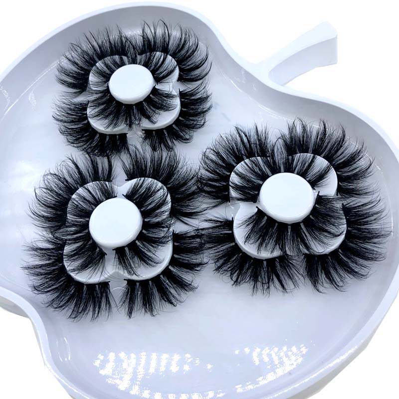 New 5 /8/9 pairs natural false eyelashes fake lashes long makeup 3d mink lashes eyelash extension mink eyelashes for beauty 03
