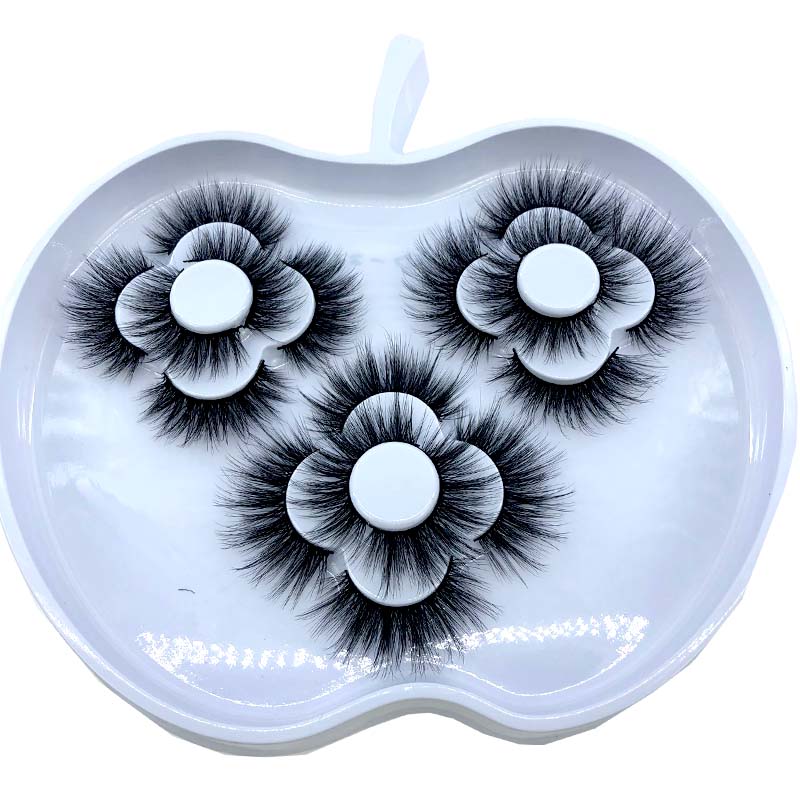 New 5 /8/9 pairs natural false eyelashes fake lashes long makeup 3d mink lashes eyelash extension mink eyelashes for beauty 03