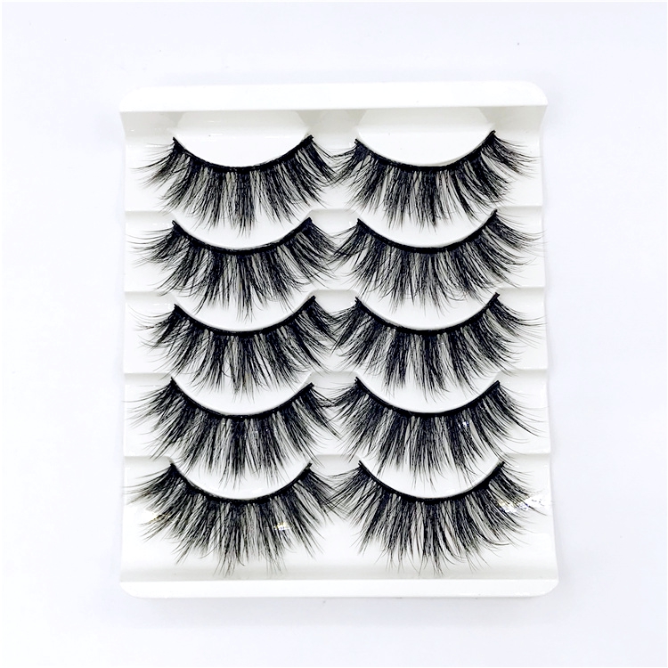 New 5 /8/9 pairs natural false eyelashes fake lashes long makeup 3d mink lashes eyelash extension mink eyelashes for beauty 03