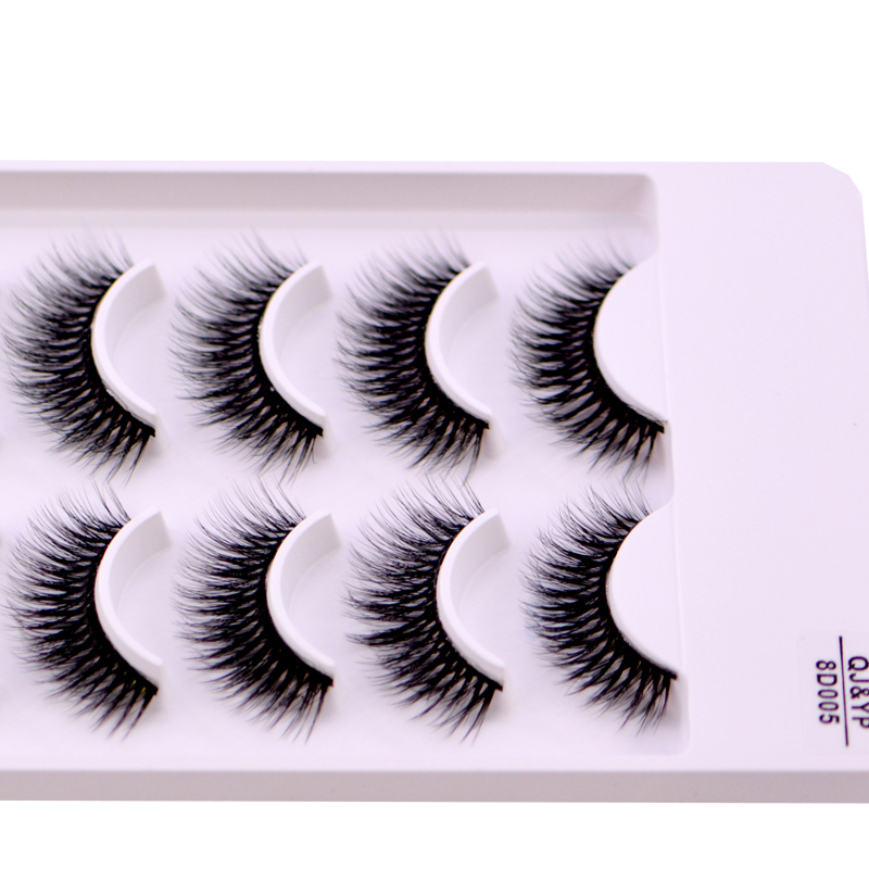 New 5 /8/9 pairs natural false eyelashes fake lashes long makeup 3d mink lashes eyelash extension mink eyelashes for beauty 03
