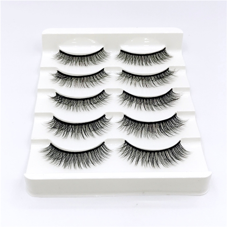 New 5 /8/9 pairs natural false eyelashes fake lashes long makeup 3d mink lashes eyelash extension mink eyelashes for beauty 03