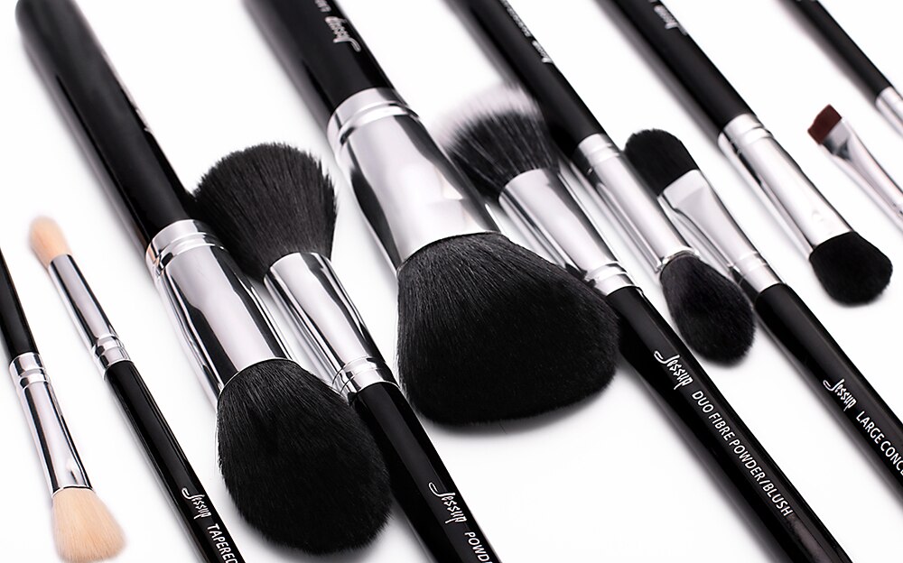 Jessup Pro 15pcs Makeup Brushes Set Black/Silver Cosmetic Make up Powder Foundation Eyeshadow Eyeliner Lip Brush Tool beauty Jessup Pro 15pcs Makeup Brushes Set Black/Silver Cosmetic Make up Powder Foundation Eyeshadow Eyeliner Lip Brush Tool beauty