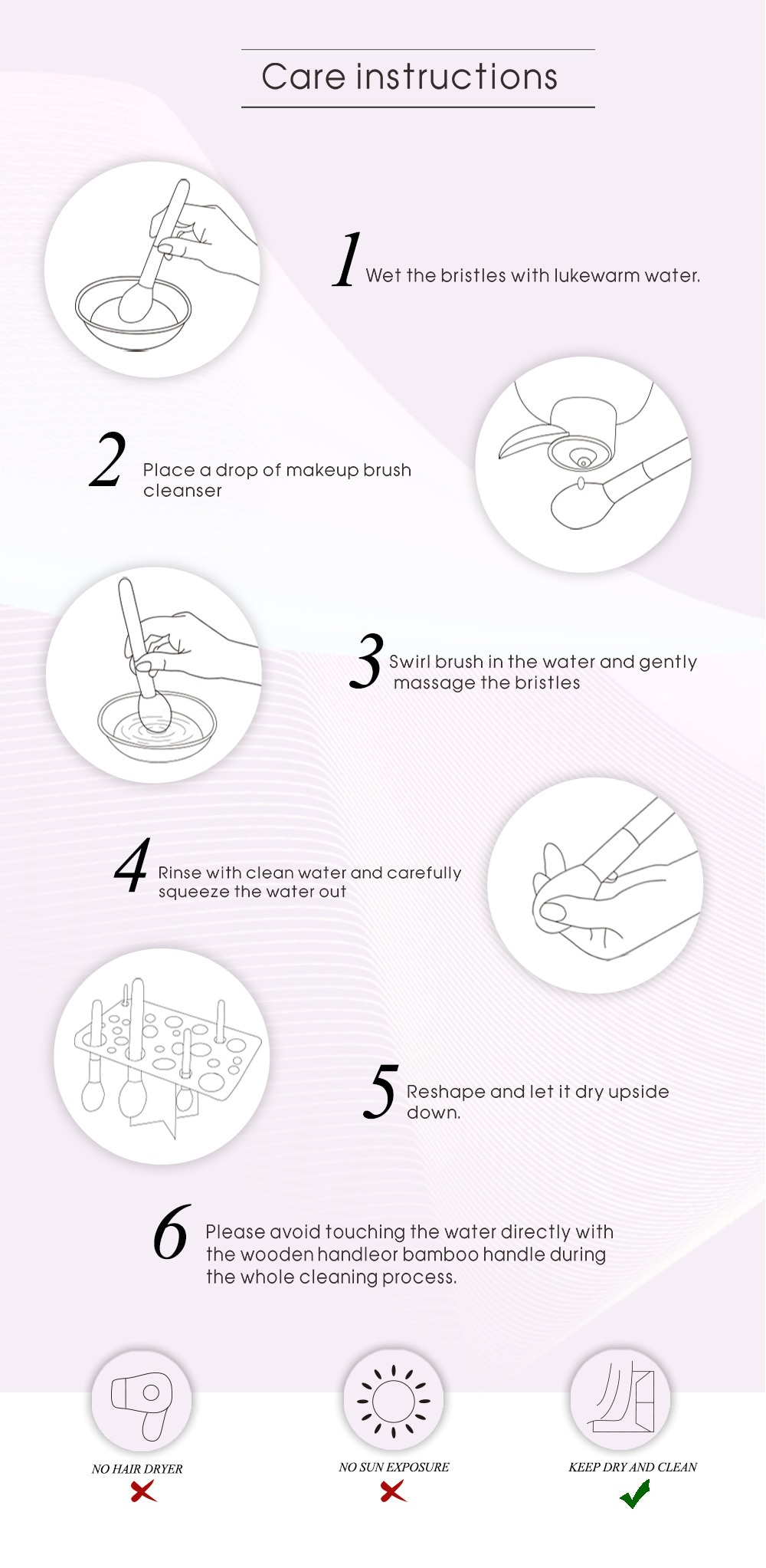 Jessup Makeup brushes set 6-25pcs Pearl White / Rose Gold Professional Make up brush Natural hair Foundation Powder Blushes Jessup Makeup brushes set 6-25pcs Pearl White / Rose Gold Professional Make up brush Natural hair Foundation Powder Blushes