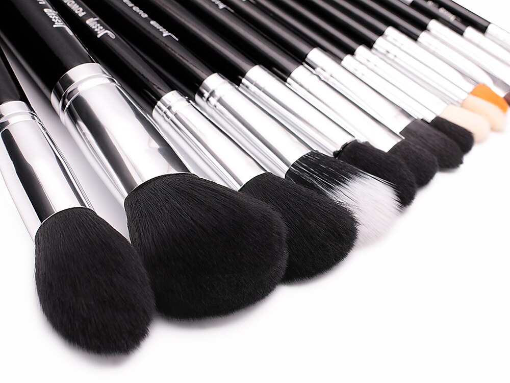 Jessup Makeup Brushes Set 15pcs Synthetic Hair pincel maquiagem Foundation Powder Eyeshadow Eyeliner Blending Cosmetic Tool T092 Jessup Makeup Brushes Set 15pcs Synthetic Hair pincel maquiagem Foundation Powder Eyeshadow Eyeliner Blending Cosmetic Tool T092