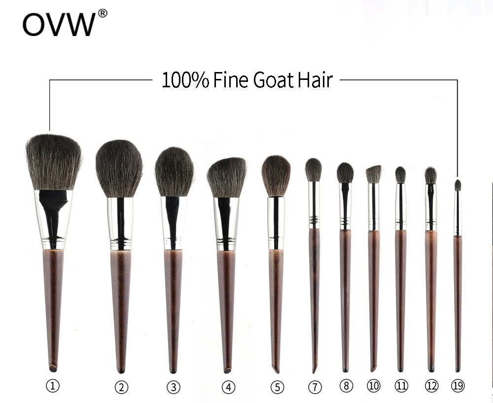 OVW Pro Makeup Brushes Set Eye Shadow Foundation Powder Eyeliner Eyelash Lip Make Up Brush Cosmetic Beauty Tool Kit Hot
