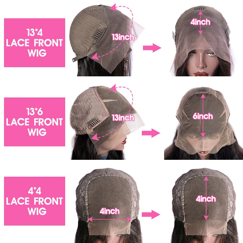 HD Lace Wig 13x6 13x4 Curly Lace Front Human Hair Wigs 360 Lace Frontal Wig Lemoda Brazilian Curly Hair 30Inch Closure Wig