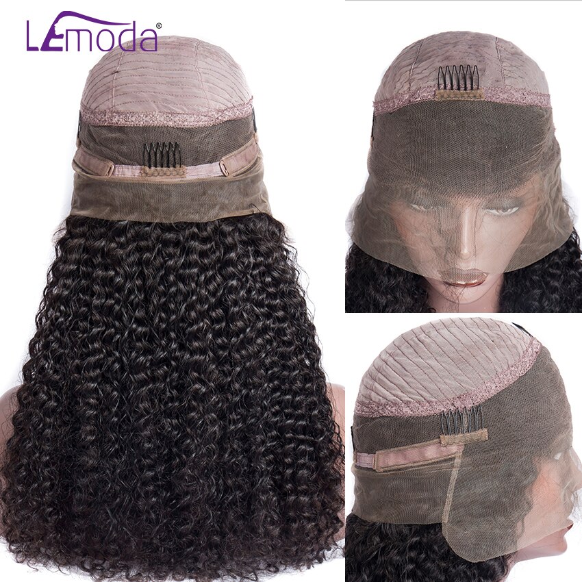 HD Lace Wig 13x6 13x4 Curly Lace Front Human Hair Wigs 360 Lace Frontal Wig Lemoda Brazilian Curly Hair 30Inch Closure Wig