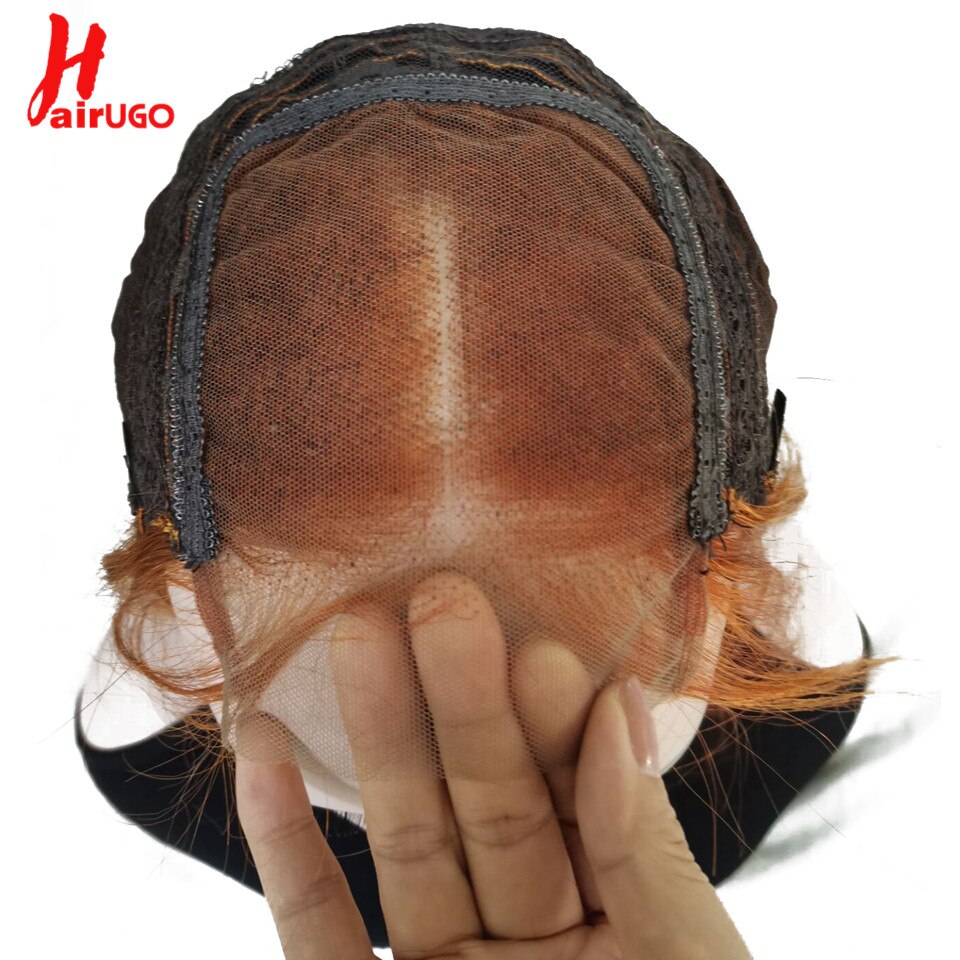 HairUGo 4x4 Lace Closure Wigs 99J Brazlian Remy Straight Lace Closure Human Hair Wigs For Black Women Human Hair Wig Pre Plucked