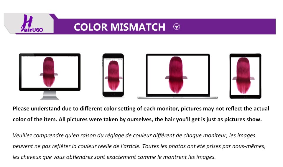 HairUGo 4x4 Lace Closure Wigs 99J Brazlian Remy Straight Lace Closure Human Hair Wigs For Black Women Human Hair Wig Pre Plucked