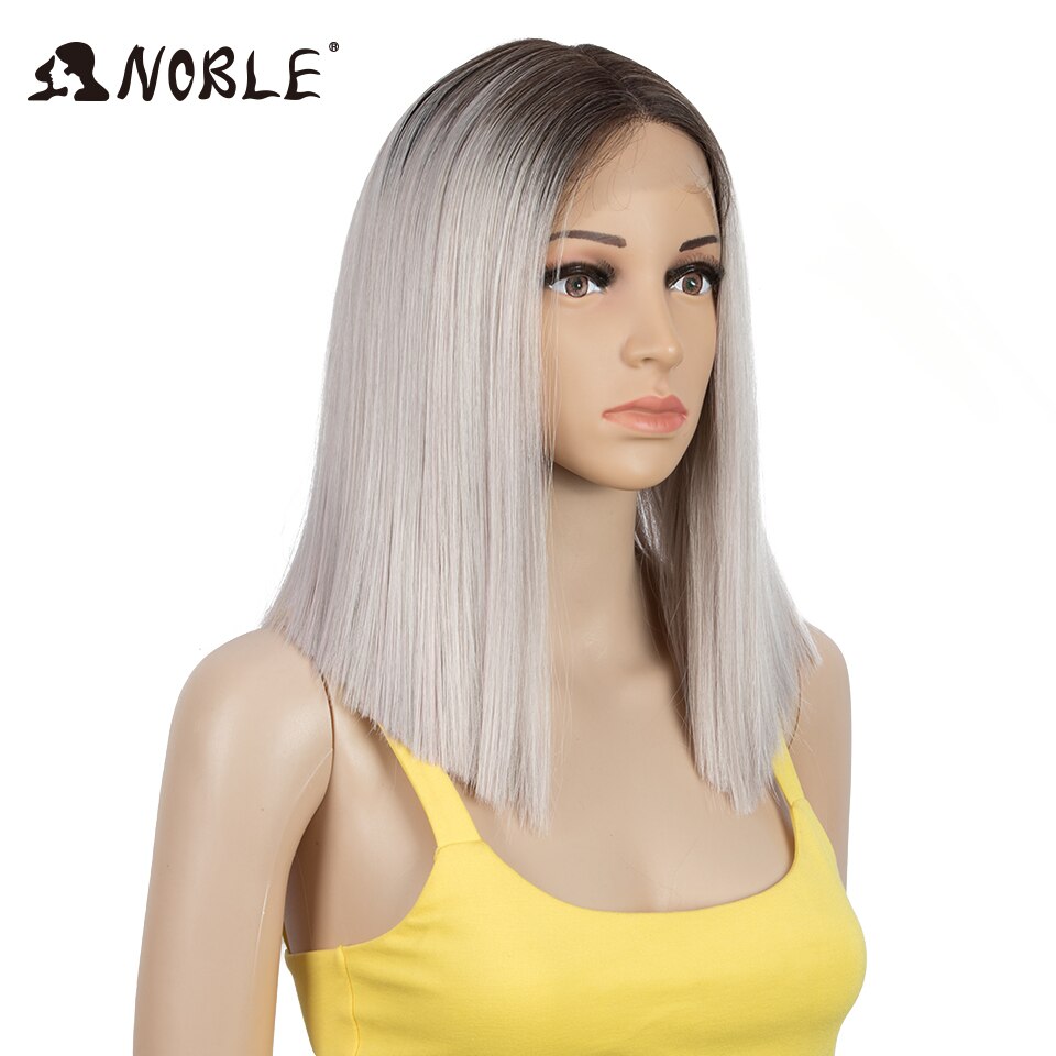 Noble Cosplay Synthetic Lace Front Wig Short Bob Straight 14 Inch Pink Lace Front Blonde Wigs Lace front Wigs For Black Women Noble Cosplay Synthetic Lace Front Wig Short Bob Straight 14 Inch Pink Lace Front Blonde Wigs Lace front Wigs For Black Women