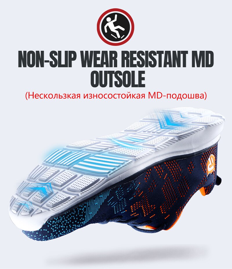 LARNMERN Lightweight Breathable Men Safety Shoes Steel Toe Work Shoes For Men Anti-smashing Construction Sneaker With Reflective