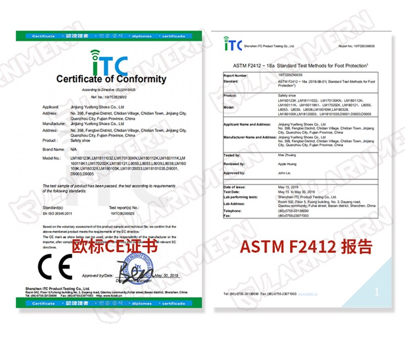 LARNMERN Lightweight Breathable Men Safety Shoes Steel Toe Work Shoes For Men Anti-smashing Construction Sneaker With Reflective