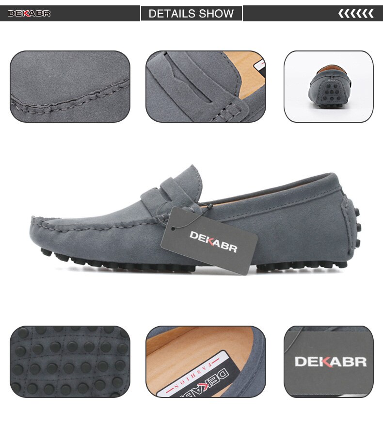 DEKABR Size 49 Men Casual Shoes Fashion Men Shoes Genuine Leather Men Loafers Moccasins Slip On Men's Flats Male Driving Shoes DEKABR Size 49 Men Casual Shoes Fashion Men Shoes Genuine Leather Men Loafers Moccasins Slip On Men's Flats Male Driving Shoes