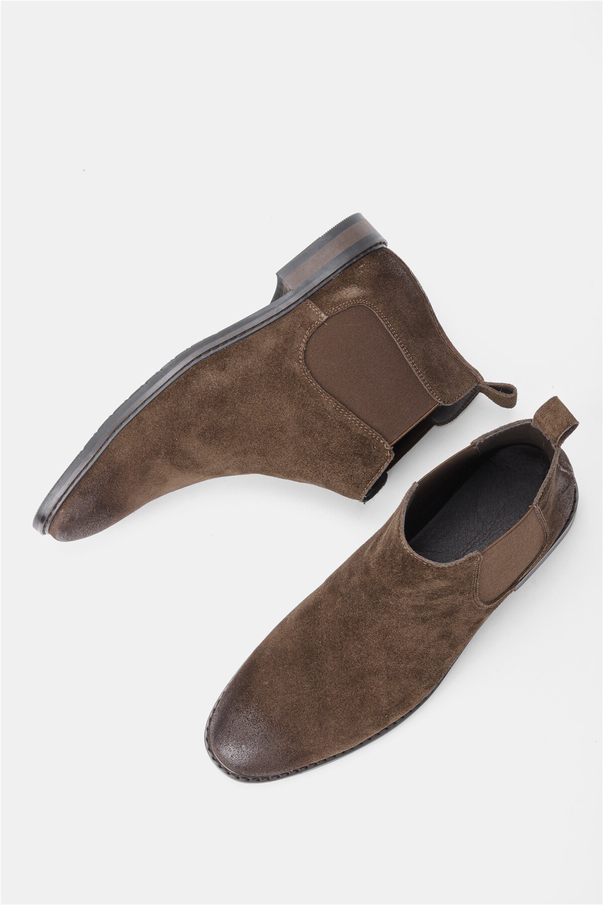 39~46 men boots fashion comfortable 2021 brand genuine leather chelsea boots #KD463