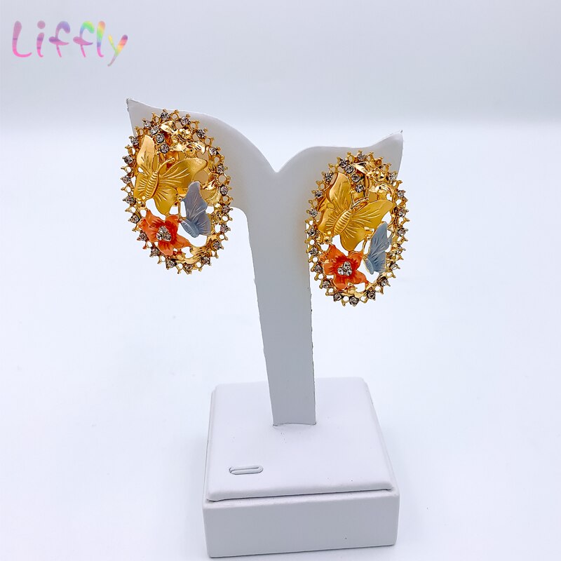 African Jewelry Charm Necklace Earrings Dubai Gold Jewelry Sets for Women Wedding Bridal Bracelet Ring Pendant Jewelry Set African Jewelry Charm Necklace Earrings Dubai Gold Jewelry Sets for Women Wedding Bridal Bracelet Ring Pendant Jewelry Set