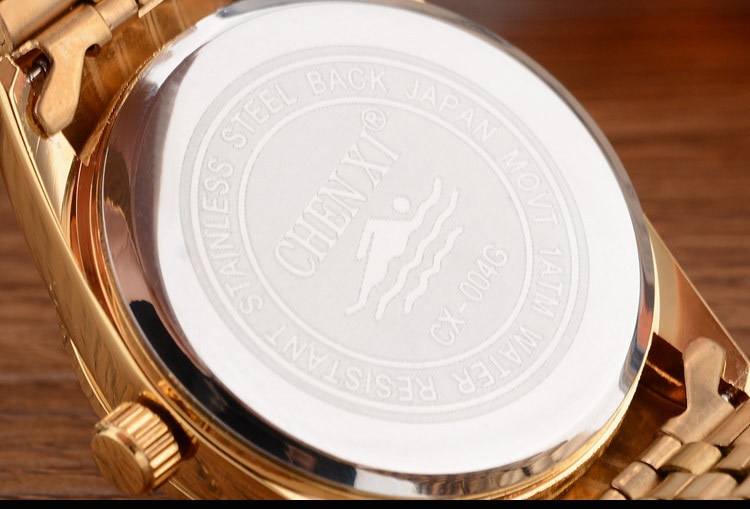 CHENXI Brand Top Luxury Ladies Gold Watch Women Golden Clock Female Women Dress Rhinestone Quartz Waterproof Watches Feminine CHENXI Brand Top Luxury Ladies Gold Watch Women Golden Clock Female Women Dress Rhinestone Quartz Waterproof Watches Feminine