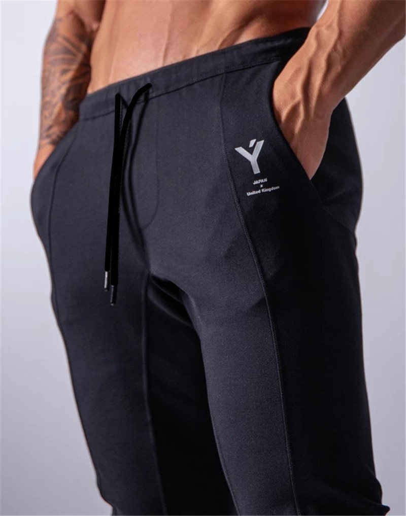 2020 Y Brand Mens Sweatpants Joggers Running Sports Jogging Pants Men Trouser Tracksuit Gym Pants Fitness Bodybuilding Men Pants