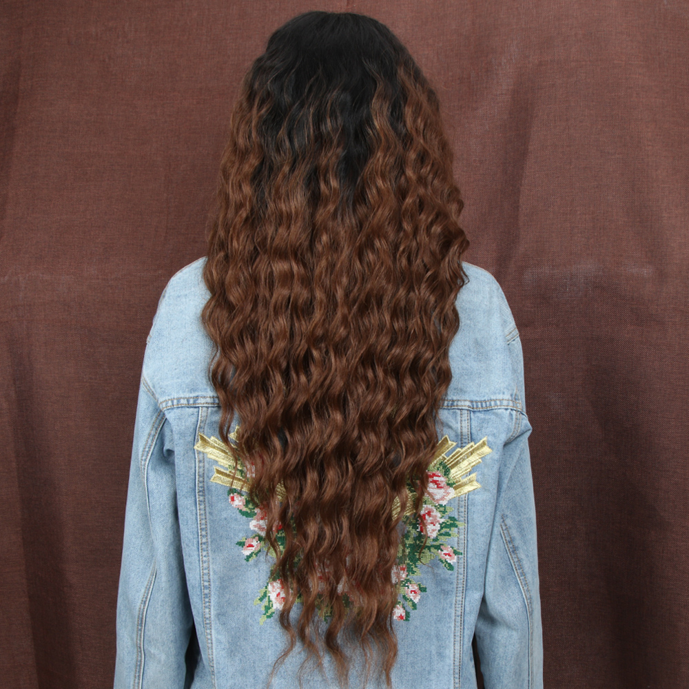 Lace Front Deep Wave Ombre Wig