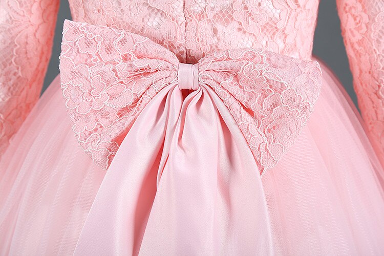 Baby Girl's Long Sleeve Party Dress