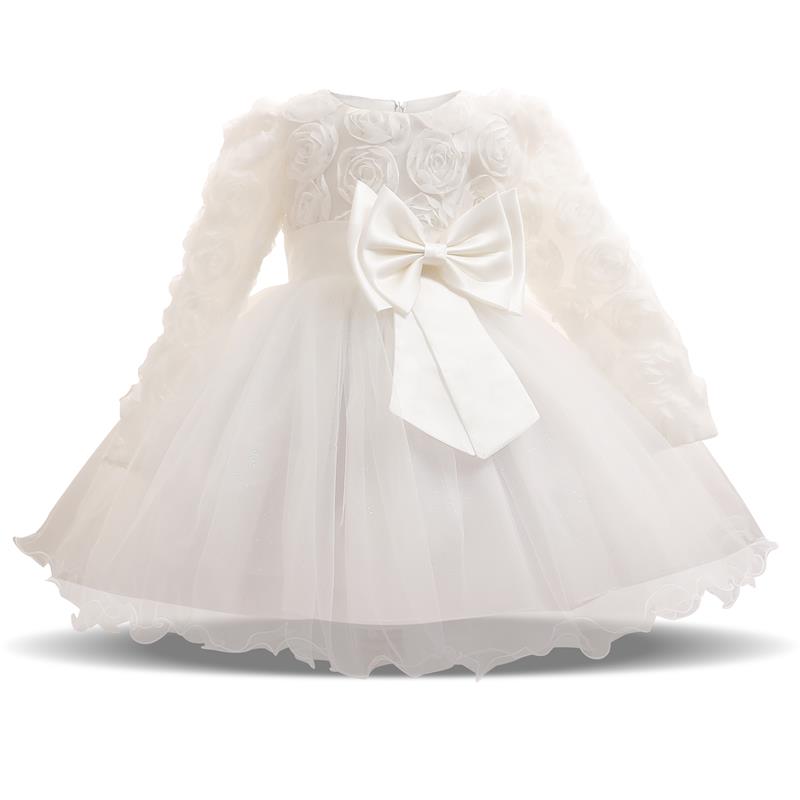 Baby Girl's Long Sleeve Party Dress