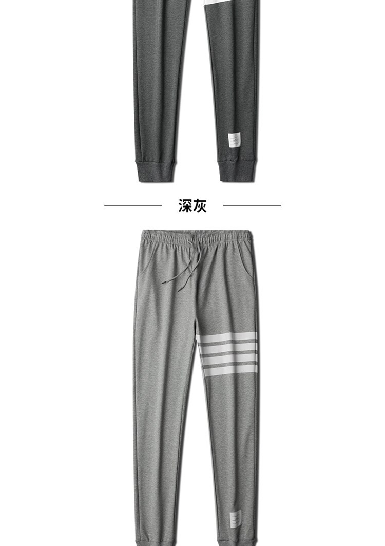 2020 New Cotton Hip Hop Men's streetwear Pants Fashion Pencil Pants Men ankle-length Drawstring Trousers For Men Casual Joggers