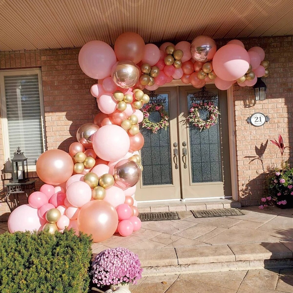 Rose Gold Balloon Garland Wedding Decoration Macron Balloon Arch Baby Shower Birthday Party Decor home decor birthday decoration Rose Gold Balloon Garland Wedding Decoration Macron Balloon Arch Baby Shower Birthday Party Decor home decor birthday decoration