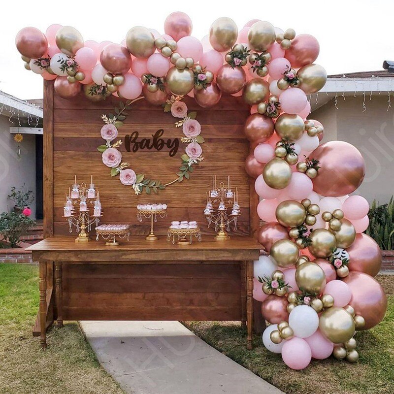 Rose Gold Balloon Garland Wedding Decoration Macron Balloon Arch Baby Shower Birthday Party Decor home decor birthday decoration Rose Gold Balloon Garland Wedding Decoration Macron Balloon Arch Baby Shower Birthday Party Decor home decor birthday decoration