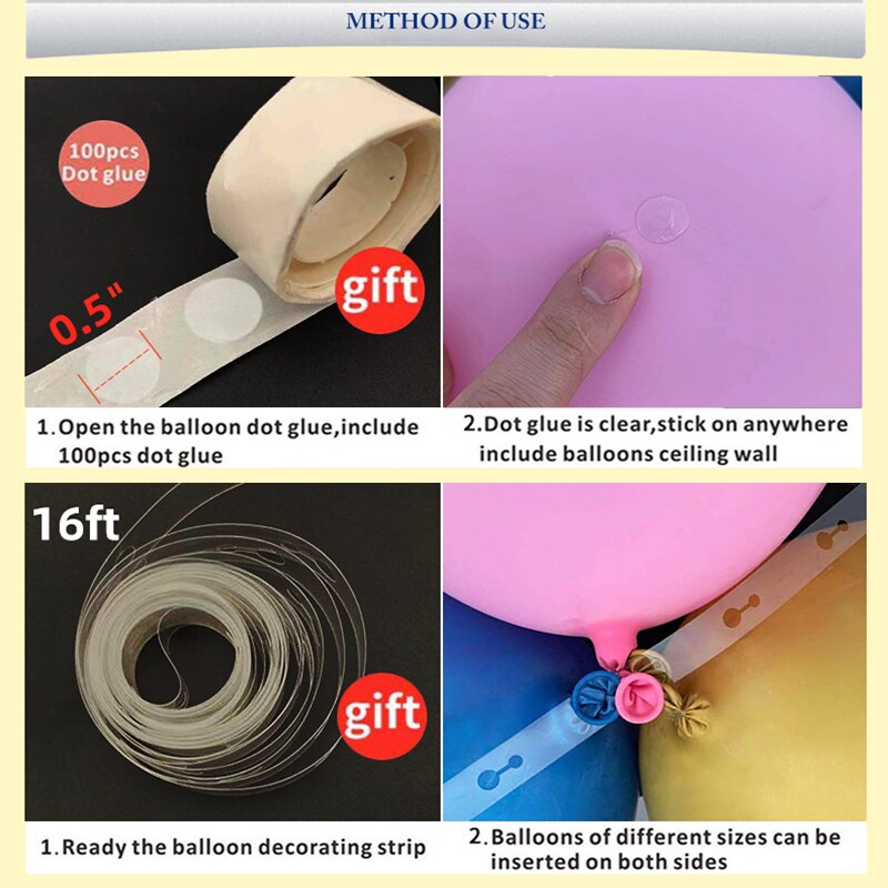 101pcs DIY Macaron Peach Balloon Garland Kit Wedding Decoration Birthday Party Decoration Accessories Balloons Arch Set