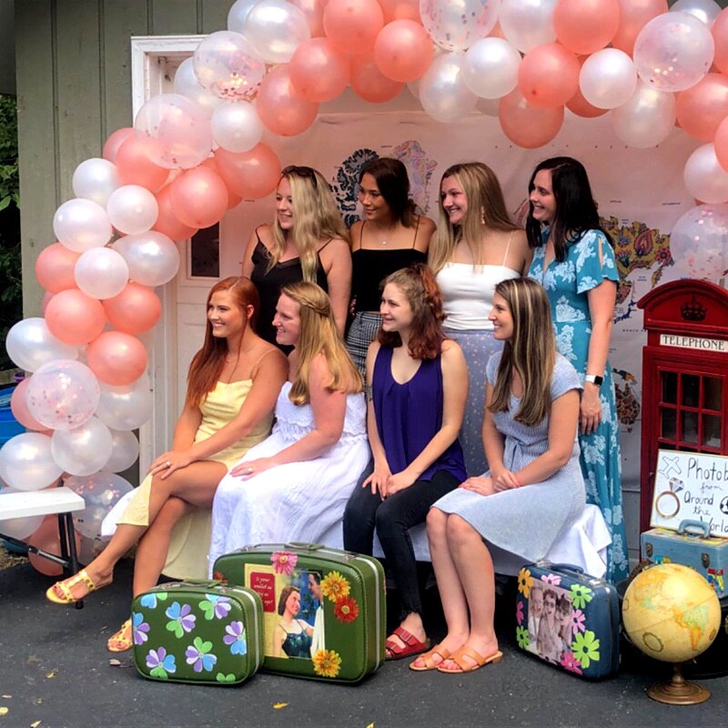 130Pcs Rose Gold Balloon Arch Garland Kit Latex Confetti Balloons for Wedding Bridal Birthday Party Decorations Baby Shower Girl