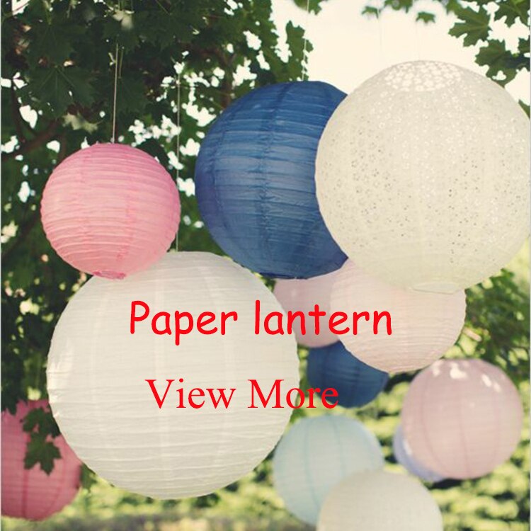 20 Pack Chinese Papier Lampion Paper Lantern  4” 6” 8” 10” 12” Hanging Lanterns Ball Wedding Christmas Event Party Decorations