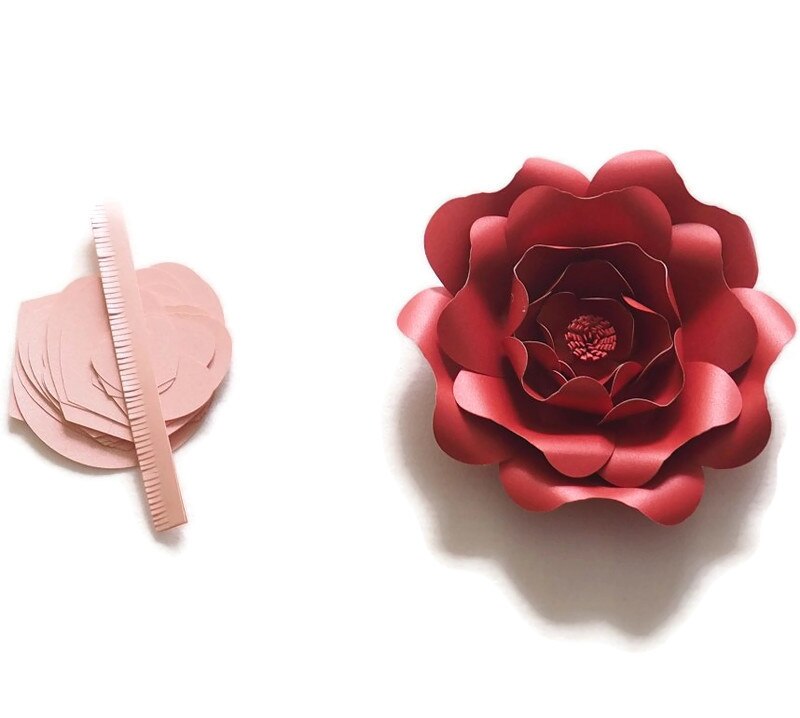 Large Rose Giant Paper Flowers For Wedding Backdrops