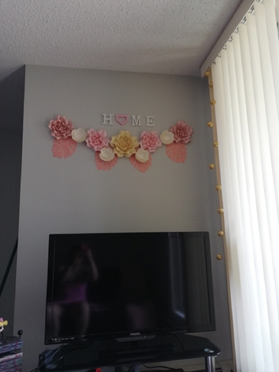 Large Rose Giant Paper Flowers For Wedding Backdrops