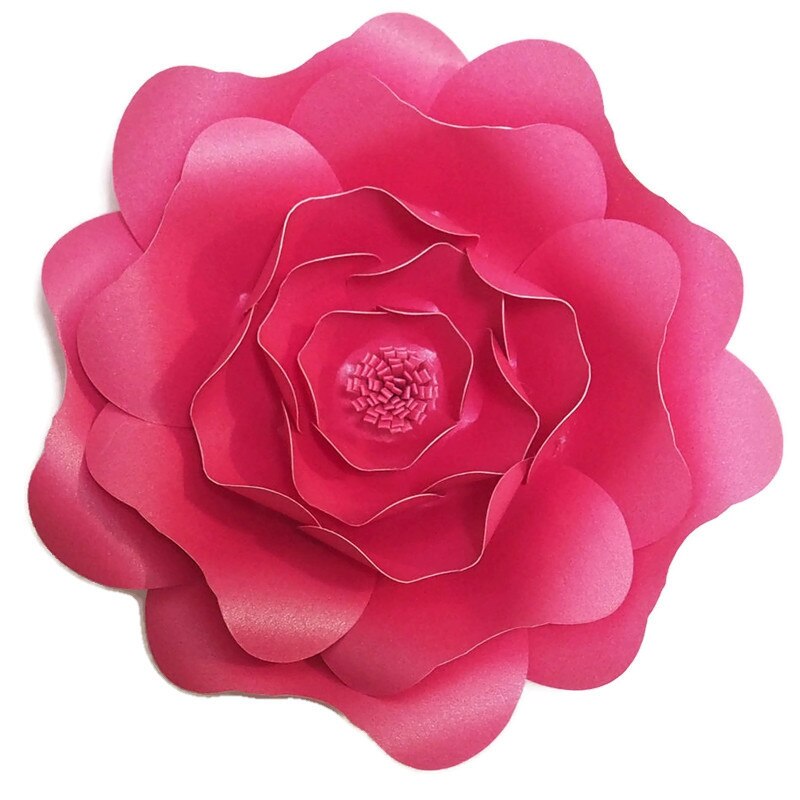 Large Rose Giant Paper Flowers For Wedding Backdrops