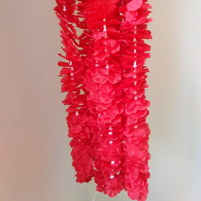 20pcs Beautiful White Artificial Silk Wisteria Flowers