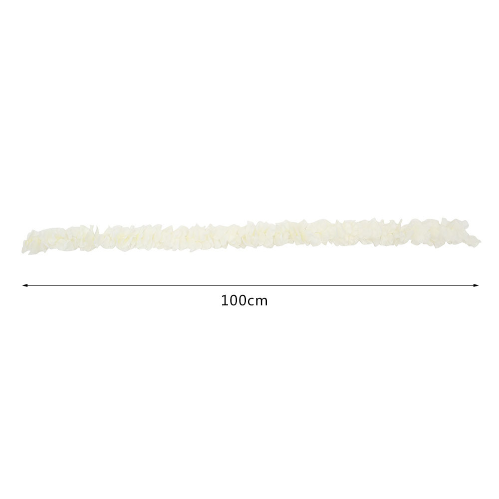 20pcs Beautiful White Artificial Silk Wisteria Flowers