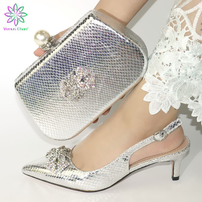 Matching blue Shoes and Bags Italian In Women Nigerian Wedding Shoes and Bag Set lady Shoes and Bag Set