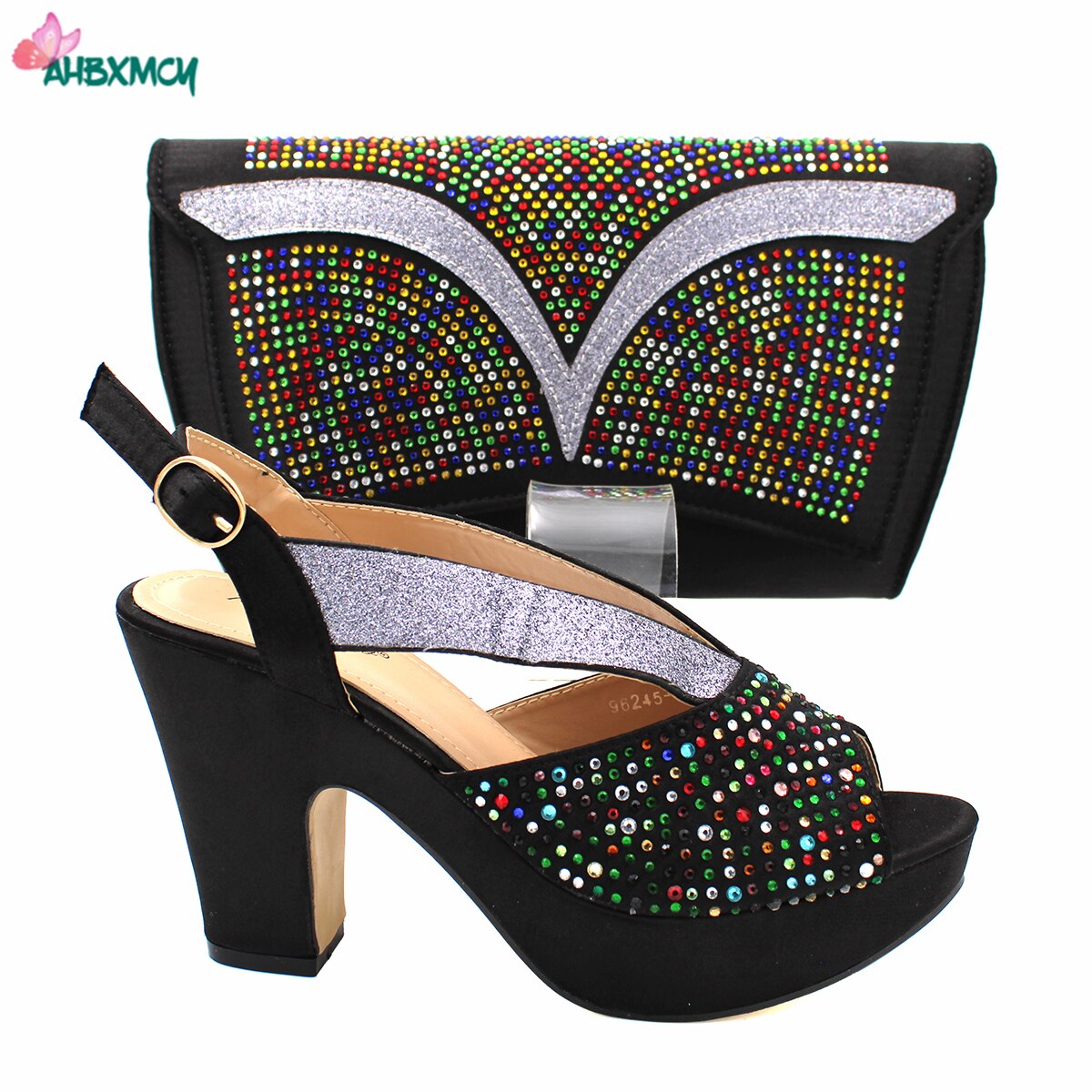 Latest Sexy Women High Quality Italian Ladies Shoes and Bag Set in Royal Blue Color with Shinning Crystal for Wedding Latest Sexy Women High Quality Italian Ladies Shoes and Bag Set in Royal Blue Color with Shinning Crystal for Wedding