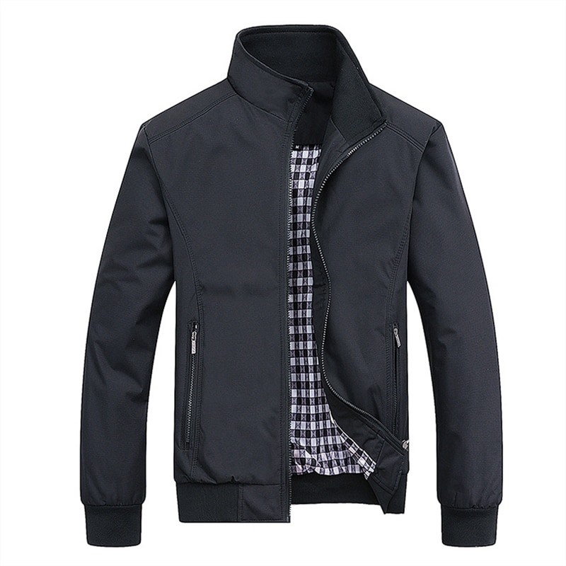 Men's Slim Bomber Jacket