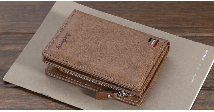 Men's Short Leather Wallet
