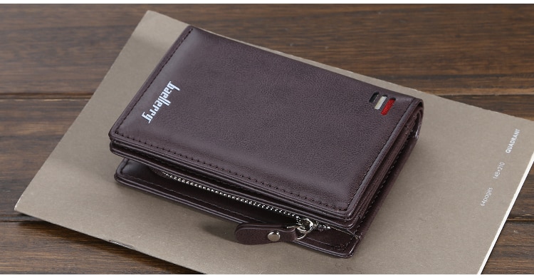 Men's Short Leather Wallet