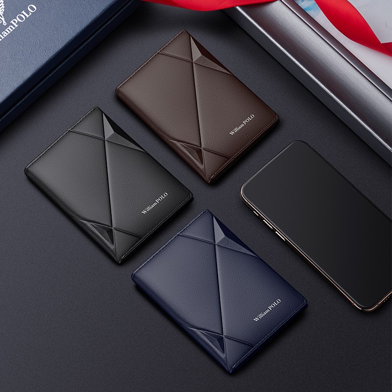 Men's Slim Compact Leather Wallet Men's Slim Compact Leather Wallet