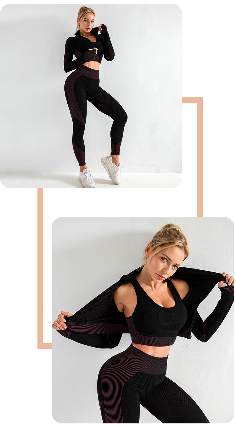 Women's Yoga Top with Seamless Leggings for Women