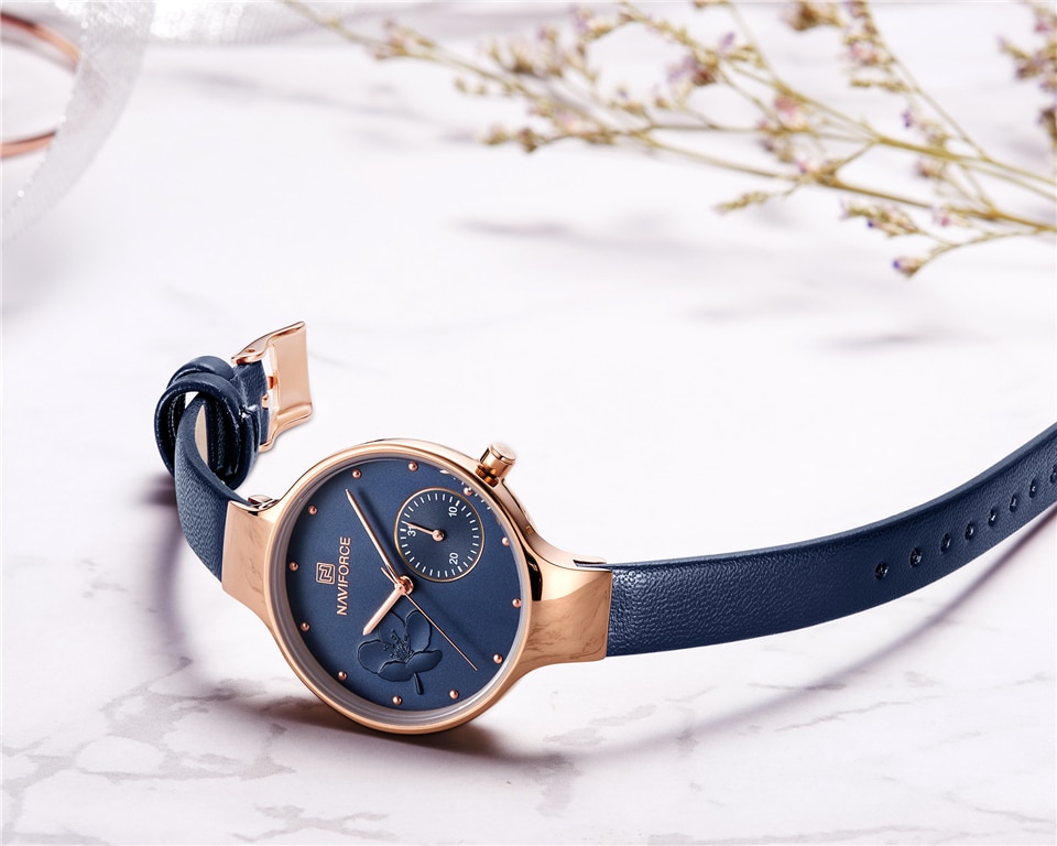 Women's Flower Dial Quartz Watches