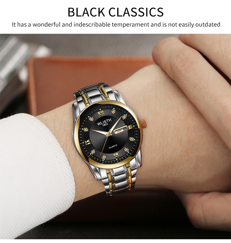 Men's Quartz Waterproof Watches